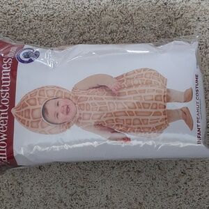 Infant Halloween peanut costume for 12-18 months.
